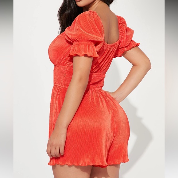 Romper- Orange - Picture 3 of 3